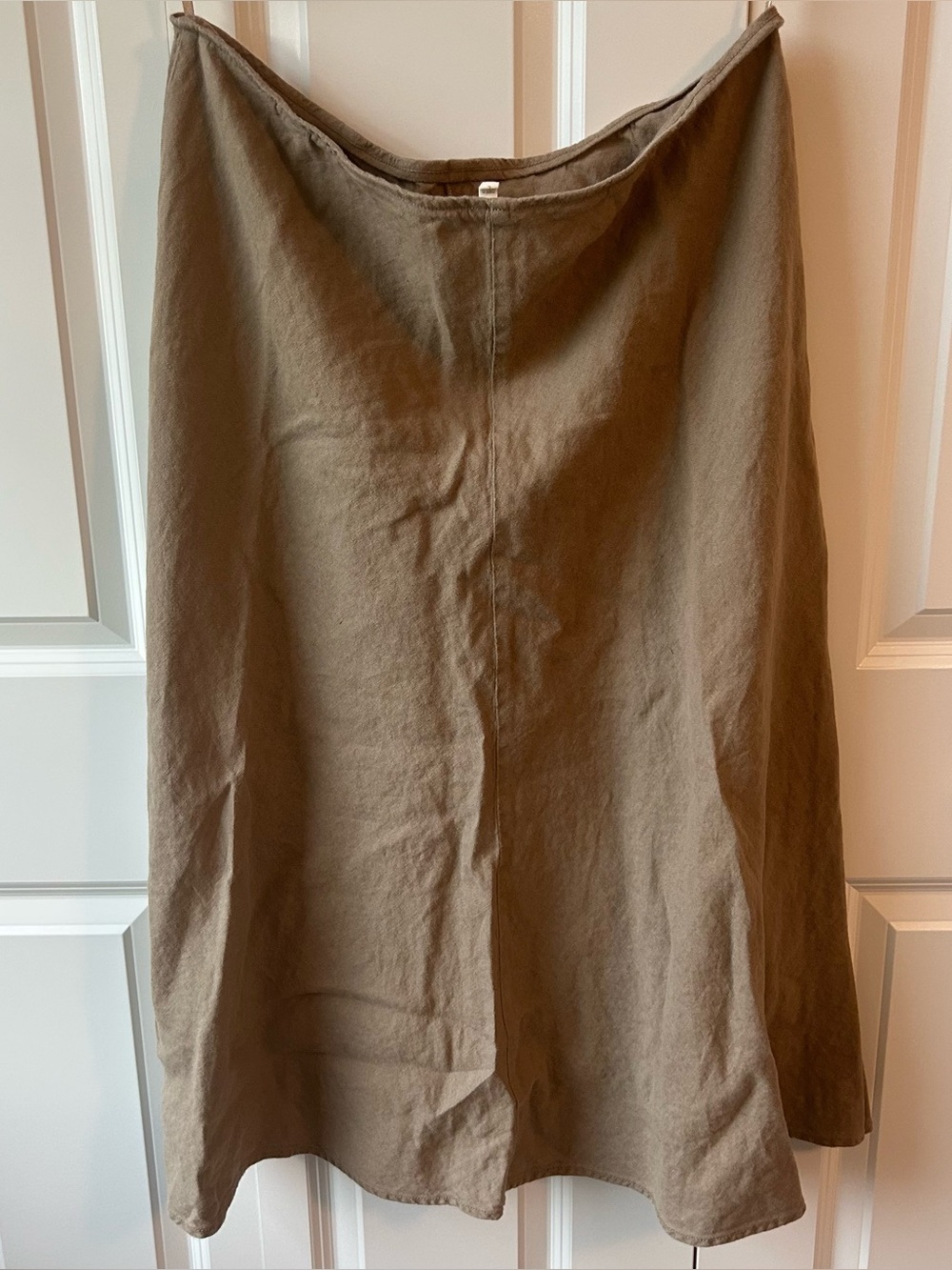 Eileen Fisher Linen Midi Skirt — Size Large 🌿